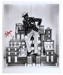 Fred Astaire Signed 8'' x 10'' Photo From ''Swing Time'' Showing Astaire in Blackface -- With PSA/DNA COA